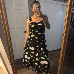 Loft floral midi dress | 8